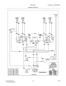 13 - Wiring Diagram parts for Frigidaire Range FEFL79ECC from AppliancePartsPros.com