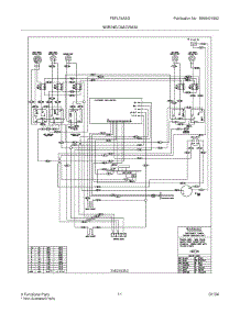 11 - Wiring Diagram parts for Frigidaire Range FEFL74ASG from AppliancePartsPros.com