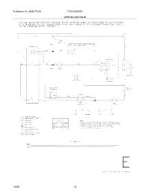 10 - Wiring Diagram parts for Frigidaire Dryer FCED3000ES0 from AppliancePartsPros.com