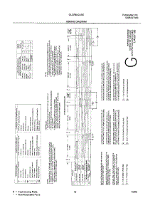 13 - Wiring Diagram parts for Frigidaire Dryer GLGR642AS5 from AppliancePartsPros.com