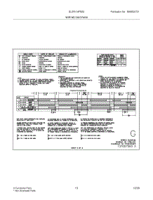 13 - Wiring Diagram parts for Frigidaire Dryer GLGR104FSS2 from AppliancePartsPros.com