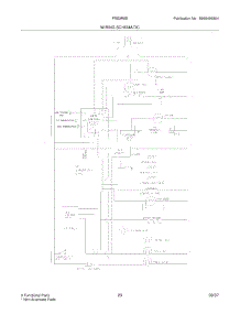 23 - Wiring Schematic parts for Frigidaire Refrigerator FRS3R5EMBB from AppliancePartsPros.com
