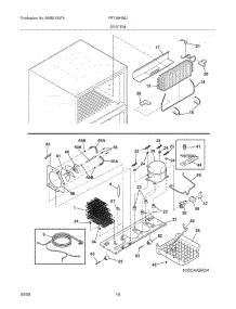 09 - System parts for Frigidaire Refrigerator FRT18HS6JB2 from AppliancePartsPros.com