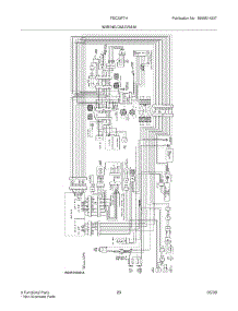 23 - Wiring Diagram parts for Frigidaire Refrigerator FSC23F7HSB9 from AppliancePartsPros.com