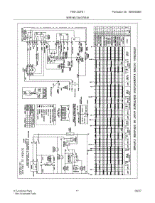 11 - Wiring Diagram parts for Frigidaire Washer FWS1233FS1 from AppliancePartsPros.com