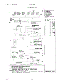12 - Wiring Diagram parts for Electrolux Range E30GF74HPS3 from AppliancePartsPros.com