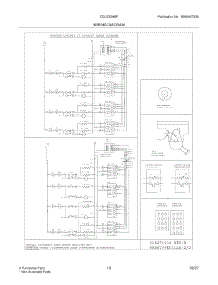 13 - Wiring Diagram parts for Frigidaire Range CGLES389FS3 from AppliancePartsPros.com
