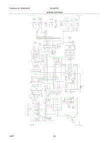 24 - Wiring Diagram parts for Frigidaire Refrigerator GLHS67EHQ6 from AppliancePartsPros.com