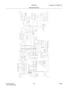 25 - Wiring Diagram parts for Frigidaire Refrigerator PHS6LE6HSB5 from AppliancePartsPros.com
