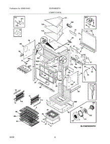 07 - Lower Oven parts for Electrolux Oven E30EW85GPS1 from AppliancePartsPros.com