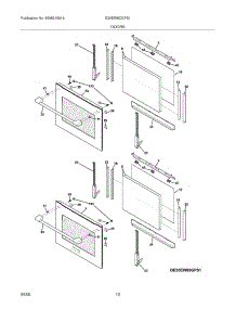 09 - Doors parts for Electrolux Oven E30EW8CGPS1 from AppliancePartsPros.com