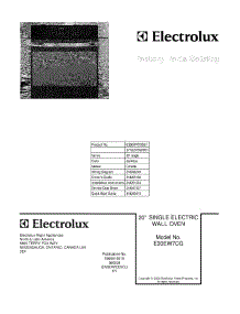 01 - Cover parts for Electrolux Oven E30EW7CGSS1 from AppliancePartsPros.com