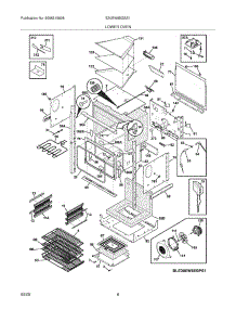 07 - Lower Oven parts for Electrolux Oven E30EW85GSS1 from AppliancePartsPros.com