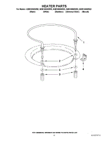08 - Heater Parts parts for Amana Dishwasher ADB1400AWB2 / from AppliancePartsPros.com