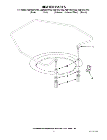 08 - Heater Parts parts for Amana Dishwasher ADB1600AWD2 / from AppliancePartsPros.com