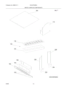 15 - Miscellaneous Components parts for Electrolux Coffee Maker E24CM75GSSA / from AppliancePartsPros.com
