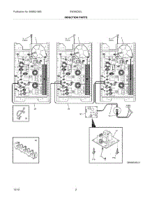 03 - Induction Parts parts for Electrolux Cooktop EW36IC60LS1 / from AppliancePartsPros.com