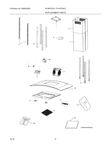 03 - Recommended Spare Parts parts for Electrolux Hood RH36PC60GSB / from AppliancePartsPros.com