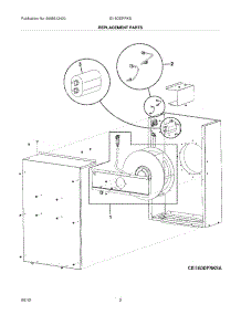 03 - Replacement Parts parts for Electrolux Range Hood EI16DDPRKS / from AppliancePartsPros.com