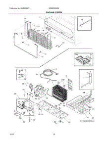11 - Cooling System parts for Electrolux Refrigerator EI28BS80KS2 / from AppliancePartsPros.com