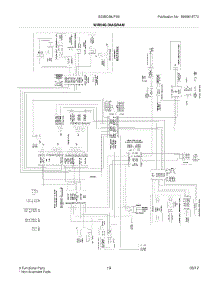 17 - Wiring Diagram parts for Electrolux Refrigerator E23BC68JPS6 / from AppliancePartsPros.com