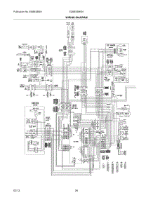 22 - Wiring Diagram parts for Electrolux Refrigerator EI28BS65KS4 / from AppliancePartsPros.com