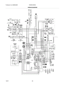 22 - Wiring Diagram parts for Electrolux Refrigerator EW23BC85KS4 / from AppliancePartsPros.com