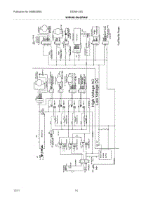 14 - Wiring Diagram parts for Electrolux Dishwasher EIDW6105GW2B / from AppliancePartsPros.com