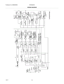 14 - Wiring Diagram parts for Electrolux Dishwasher EIDW6305GS2B / from AppliancePartsPros.com