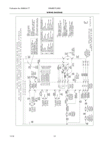 12 - Wiring Diagram parts for Electrolux Dryer EWMED7CJSS2 / from AppliancePartsPros.com