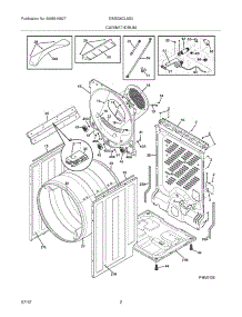 03 - Cabinet / Drum parts for Electrolux Dryer EIMED6CLSS0 / from AppliancePartsPros.com