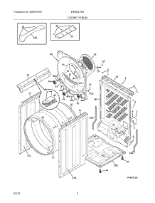 03 - Cabinet / Drum parts for Electrolux Dryer EIED50LIW0 / from AppliancePartsPros.com