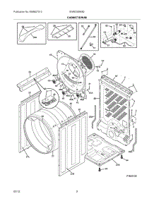 03 - Cabinet / Drum parts for Electrolux Dryer EIMED55IMB2 / from AppliancePartsPros.com