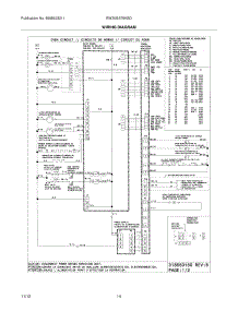12 - Wiring Diagram parts for Electrolux Range EW30GS75KSD / from AppliancePartsPros.com