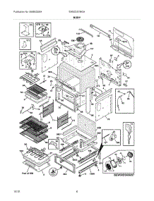 07 - Body parts for Electrolux Range EW30DS75KS4 / from AppliancePartsPros.com