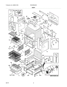 05 - Body parts for Electrolux Range EW30IS65JSD / from AppliancePartsPros.com