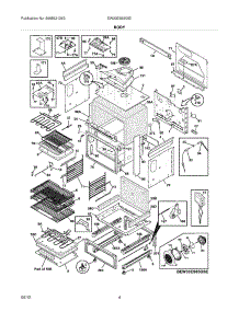 05 - Body parts for Electrolux Range EW30ES65GSI / from AppliancePartsPros.com