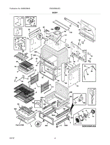 05 - Body parts for Electrolux Range EW30IS65JSC / from AppliancePartsPros.com