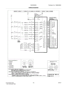 11 - Wiring Diagram parts for Electrolux Range EW30ES65GWG / from AppliancePartsPros.com