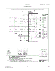 11 - Wiring Diagram parts for Electrolux Range EI30ES55LBA / from AppliancePartsPros.com