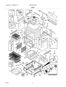07 - Body parts for Electrolux Range EW30GS6CGSC / from AppliancePartsPros.com