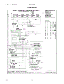 12 - Wiring Diagram parts for Electrolux Range E30DF7CGPS5 / from AppliancePartsPros.com
