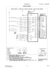 11 - Wiring Diagram parts for Electrolux Range EW30ES65GSH / from AppliancePartsPros.com