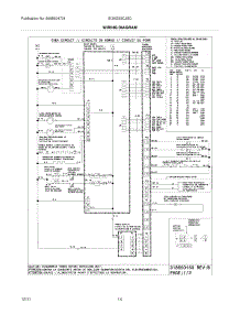 14 - Wiring Diagram parts for Electrolux Range EI30GS5CJSC / from AppliancePartsPros.com