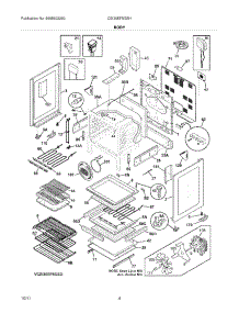 05 - Body parts for Electrolux Range CEI30EF5GSH / from AppliancePartsPros.com