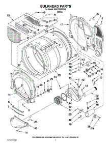 03 - Bulkhead Parts parts for Amana Dryer NGD7300WW0 / from AppliancePartsPros.com