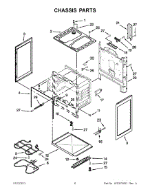 03 - Chassis Parts parts for Amana Range YACR3230BCW0 / from AppliancePartsPros.com