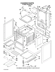03 - Chassis Parts parts for Amana Range AEP200VAW1 / from AppliancePartsPros.com