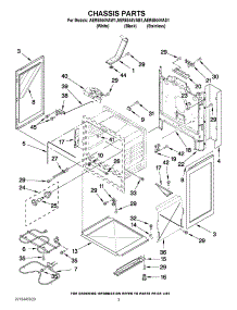 03 - Chassis Parts parts for Amana Range AER5844VAW1 / from AppliancePartsPros.com