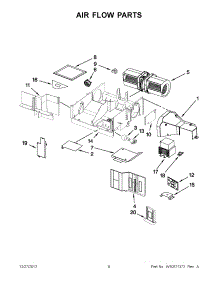 04 - Air Flow Parts parts for Amana Microwave AMV2174VAW6 / from AppliancePartsPros.com